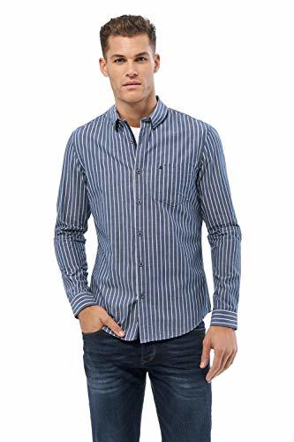 Place Salsa Camisa fit Slim a Rayas