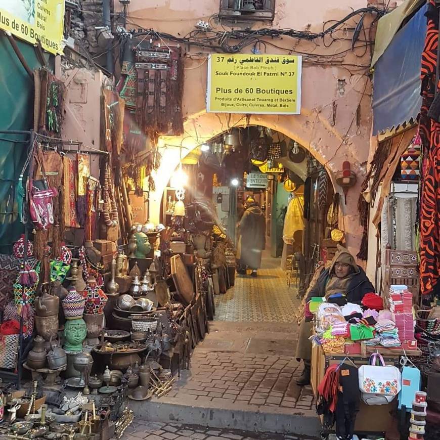 Lugar The Markets Of Marrakech