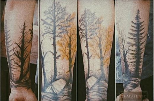 Nature tattoo