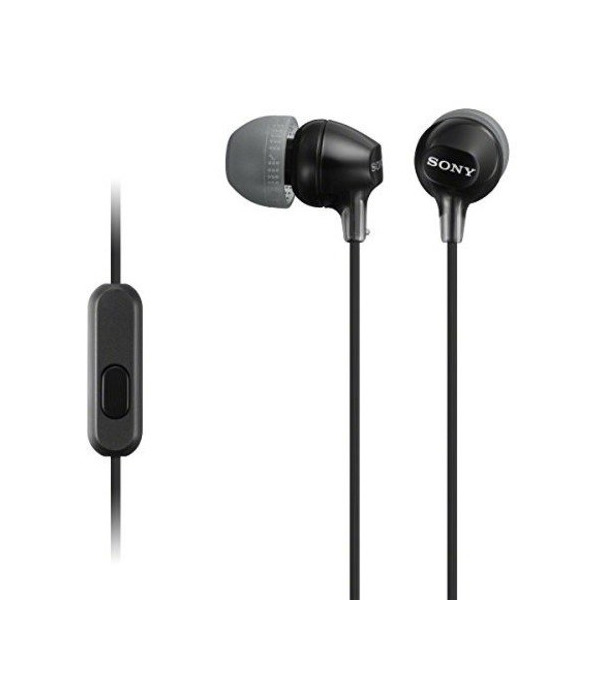 Electronic Auriculares intraurales con MICROFONO Sony MDR-EX15AP/B Color Negro