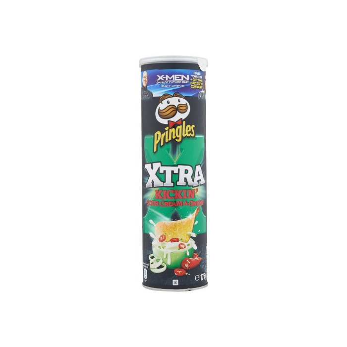 Social Pringles Xtra Kickin crema agria y cebolla 175g