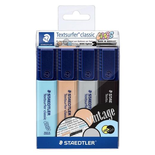 Marcadores Staedtler Textsurfer® Classic® cores vintage