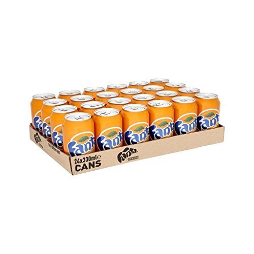 Lugar Fanta Refresco de naranja - Paquete de 24 x 330 ml -