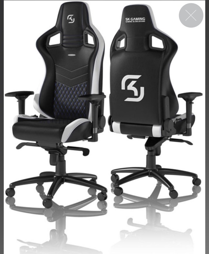 Productos Cadeira noblechairs EPIC PU Leather SK Gaming Edition Preto 