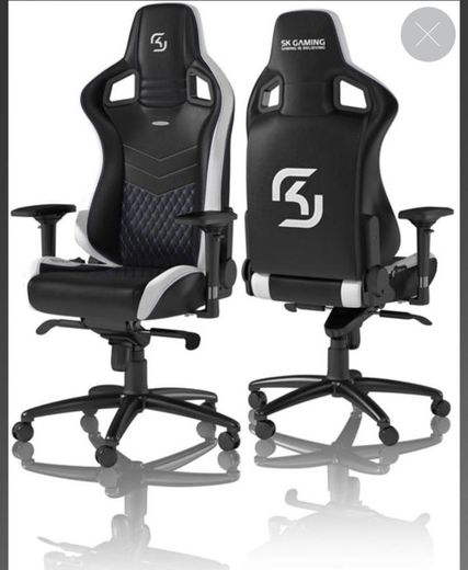 Cadeira noblechairs EPIC PU Leather SK Gaming Edition Preto 
