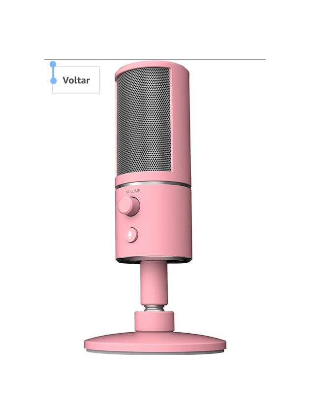 Social Microfone Razer Seiren X