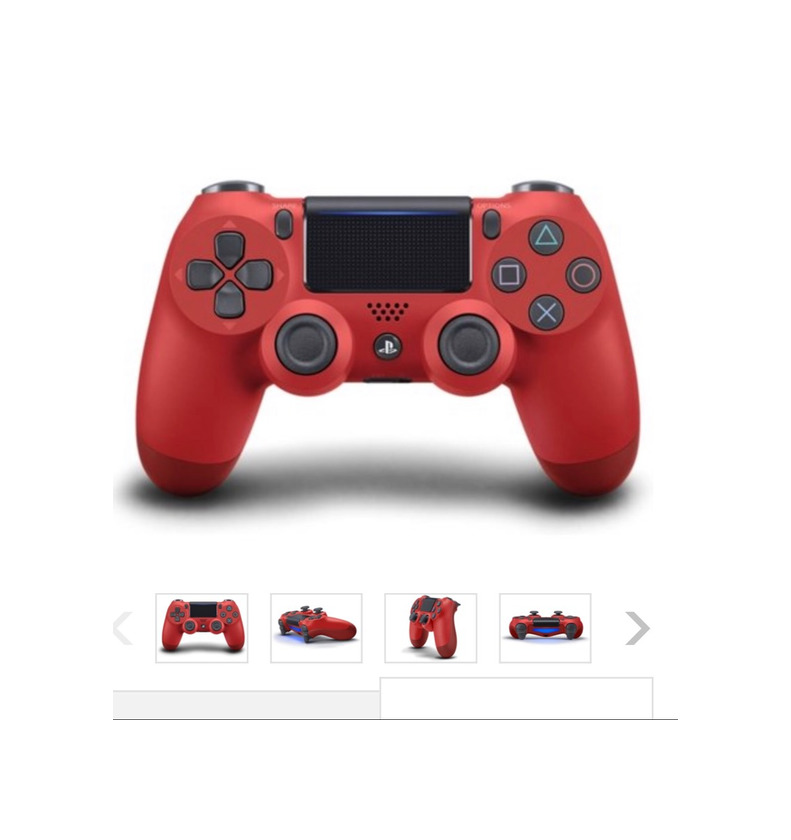 Product Comando PS4 Dualshock Magma Red v2