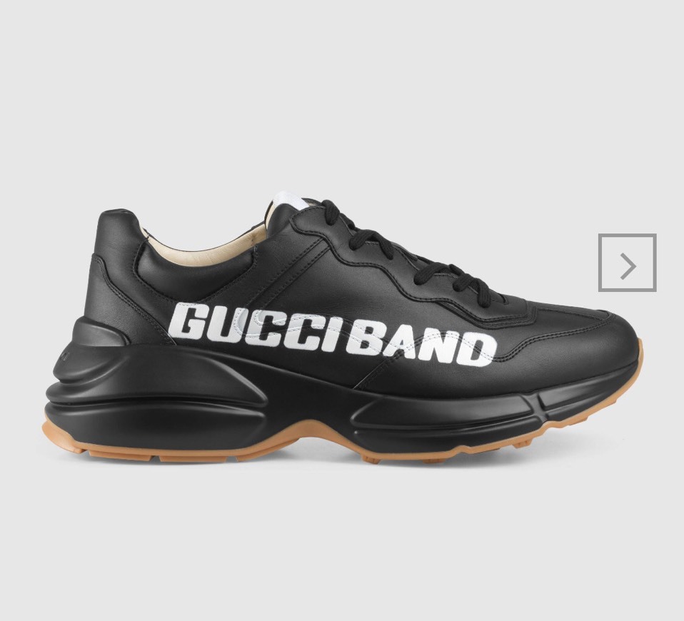 Social Men's Rhyton Gucci Band sneaker