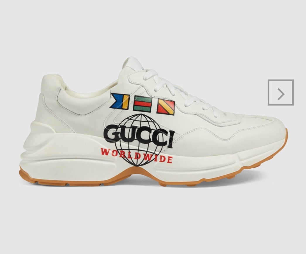 Social Men's Rhyton Gucci Worldwide sneaker