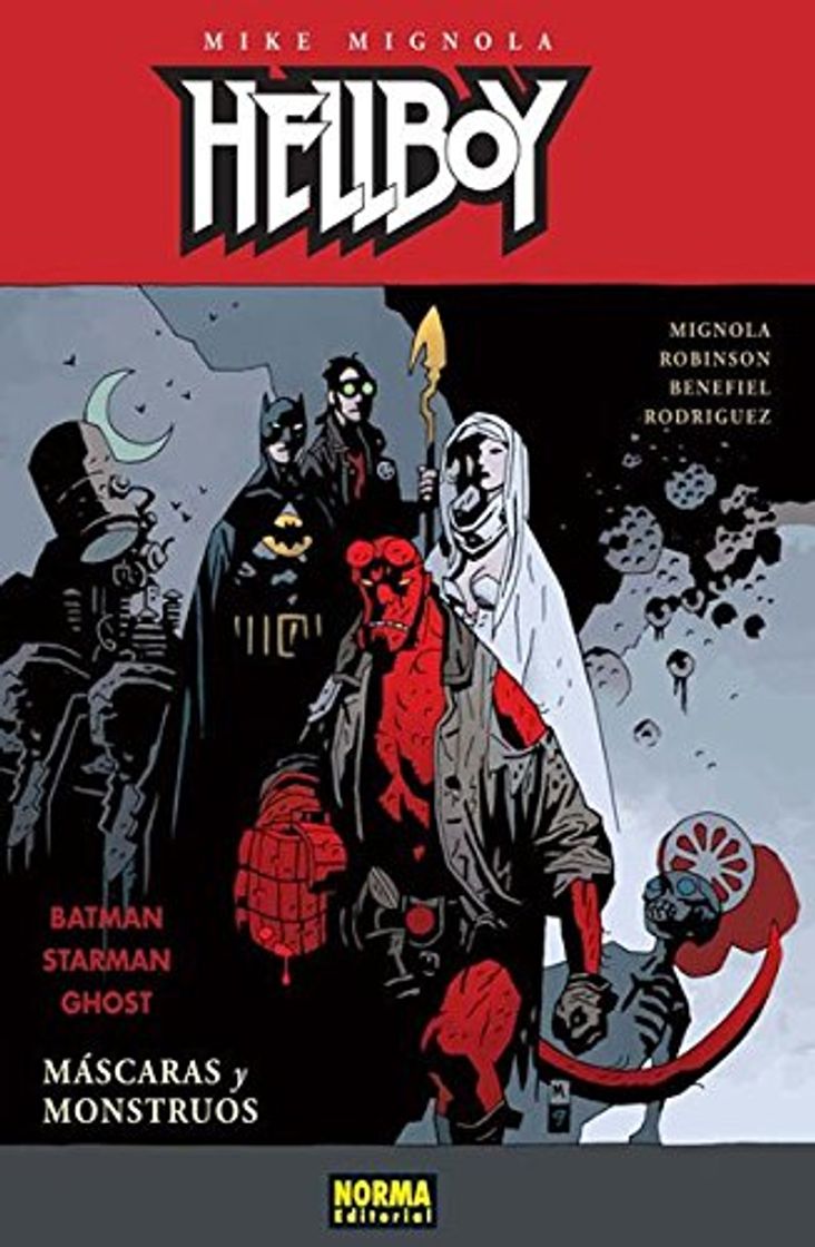 Libro HELLBOY 14 C.: MASCARAS Y MONSTRUOS