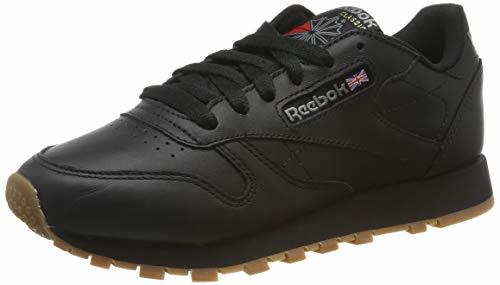 Moda Reebok Classic Leather Zapatillas, Mujer, Negro