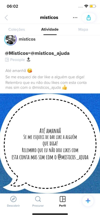 Social @Misticos=@misticos_ajuda