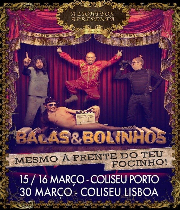 Película Balas & Bolinhos - Mesmo à frente do teu focinho!