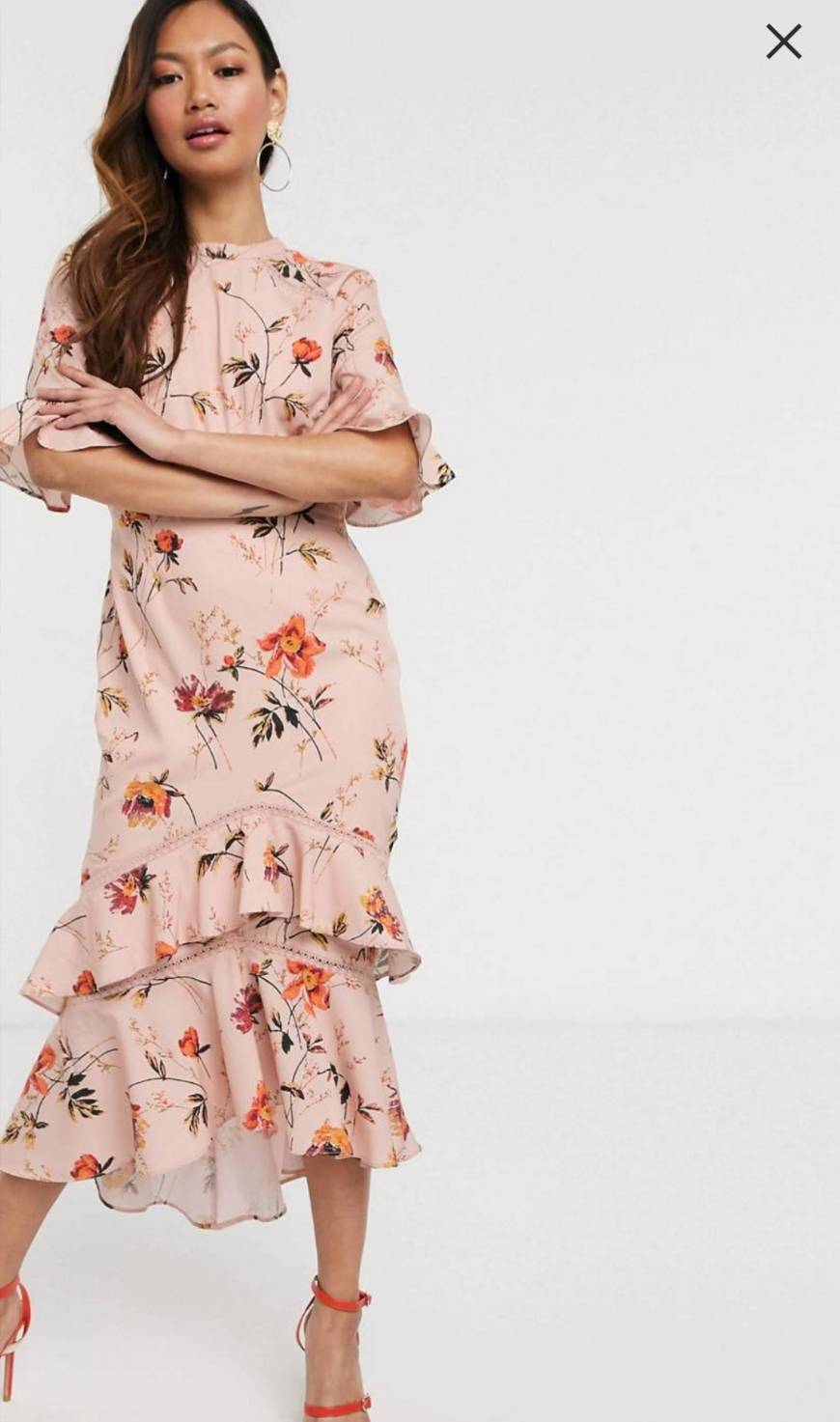 Social Vestido de flores