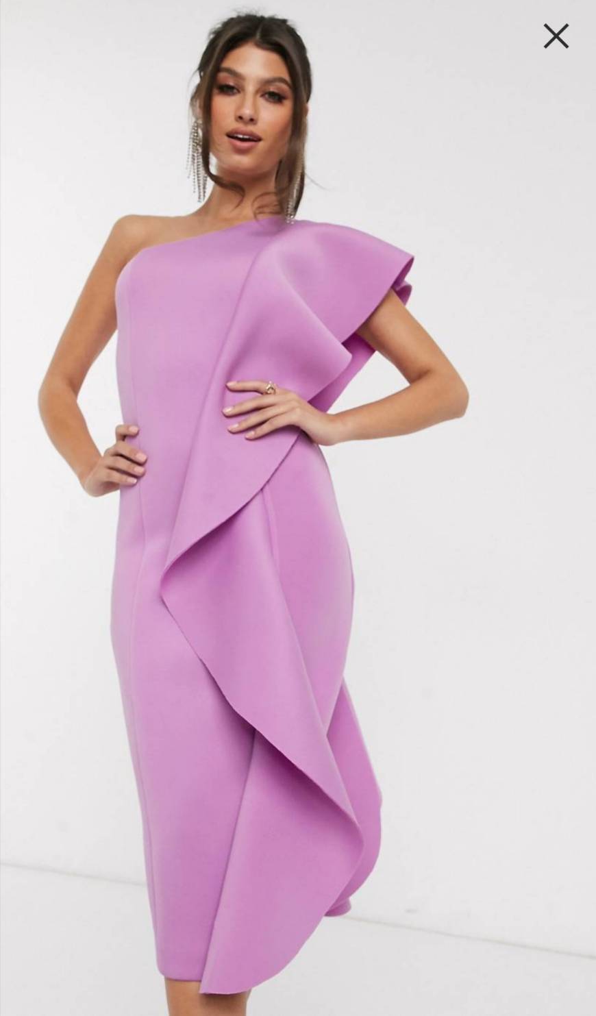 Social Vestido lila neopreno