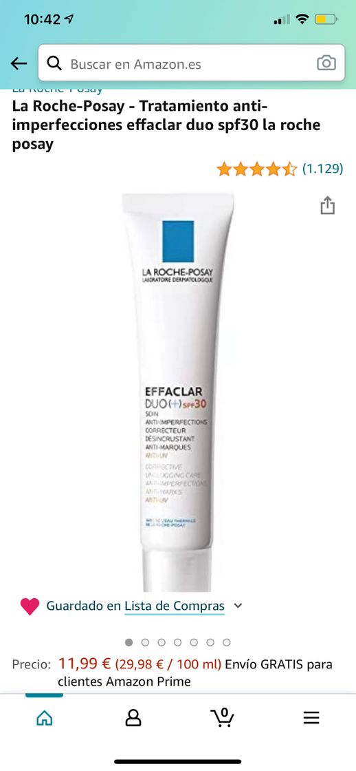 Fashion Effaclar duo spf30