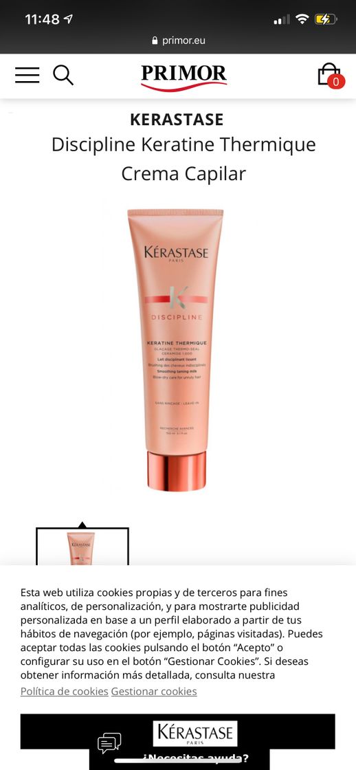 Moda Discipline Keratine Thermique Crema Capilar Kerastase