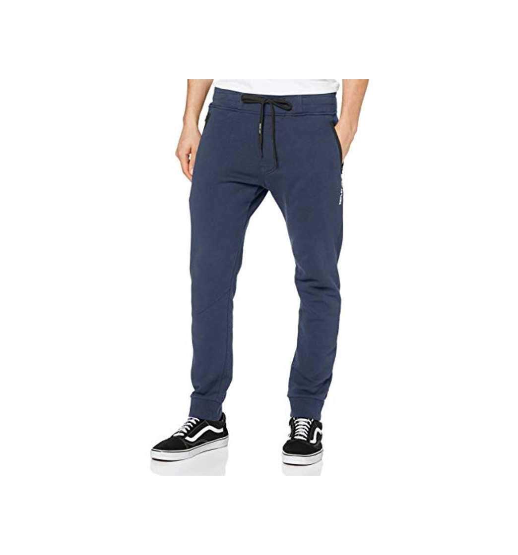 Fashion REPLAY M9715 .000.22906 Pantalones de Deporte, Azul