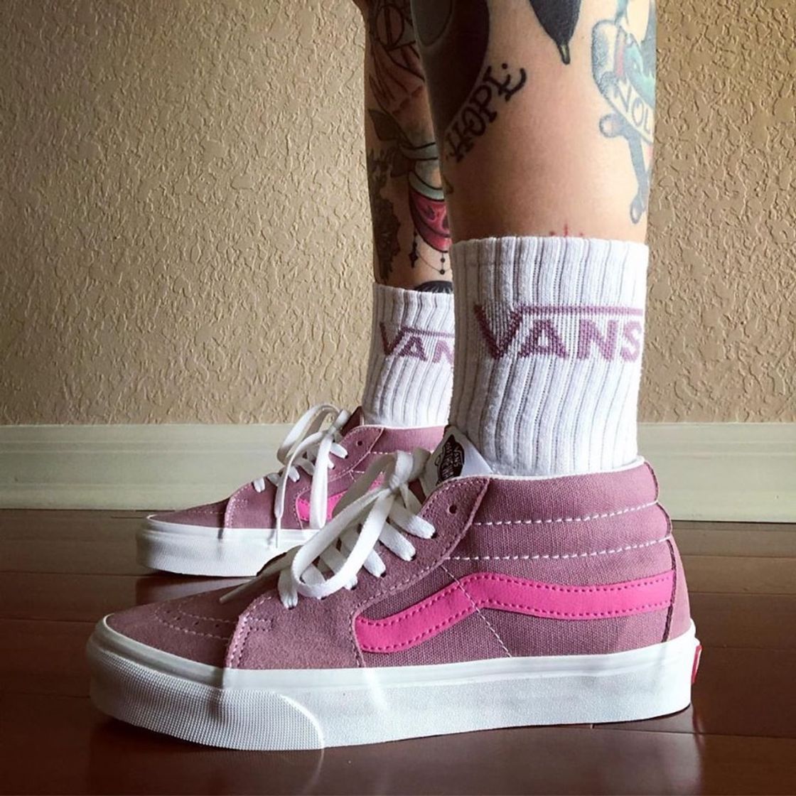 Moda Vans rosa