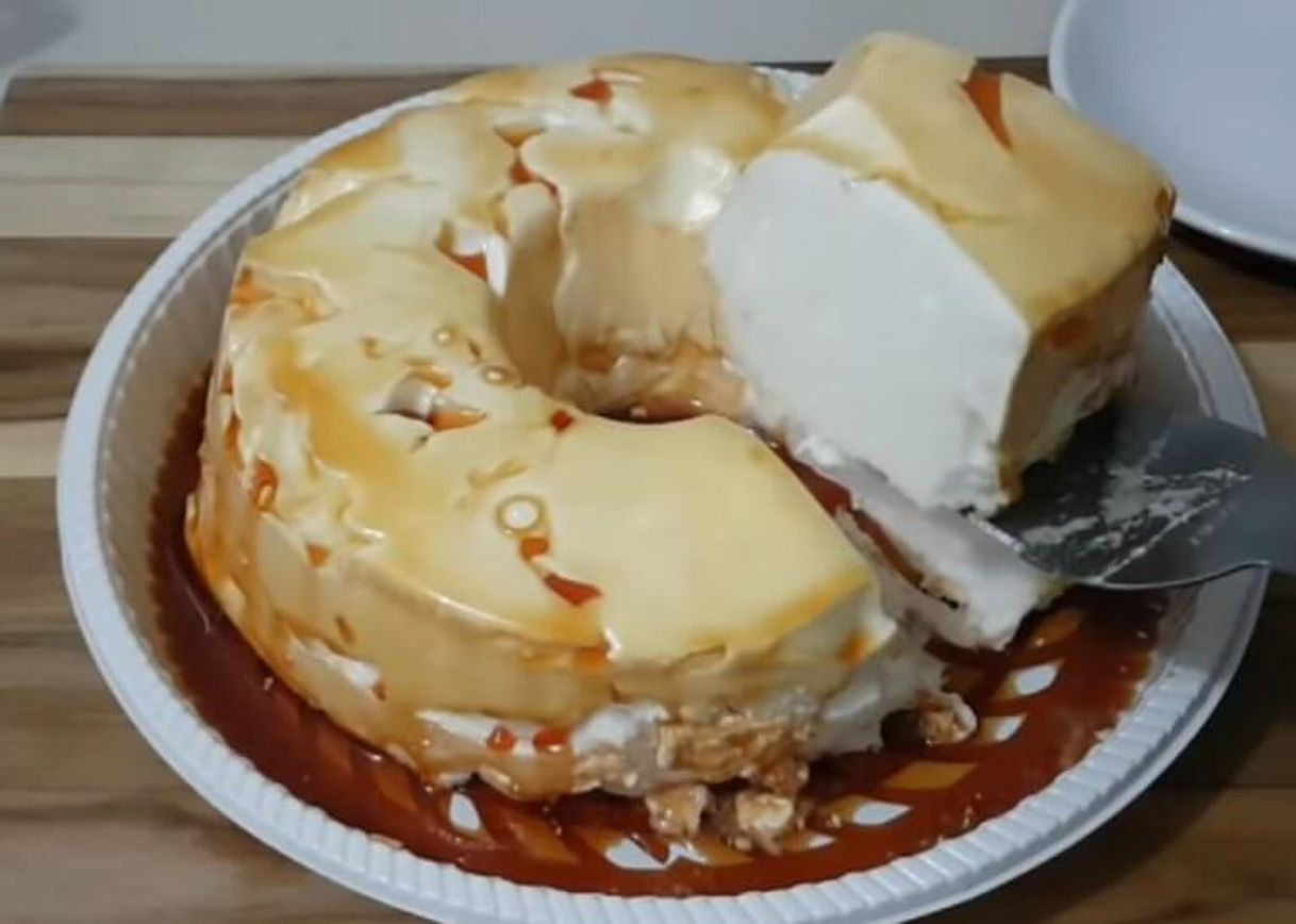 Lugar Sobremesa com 2 ingredientes ( parece nuvem )