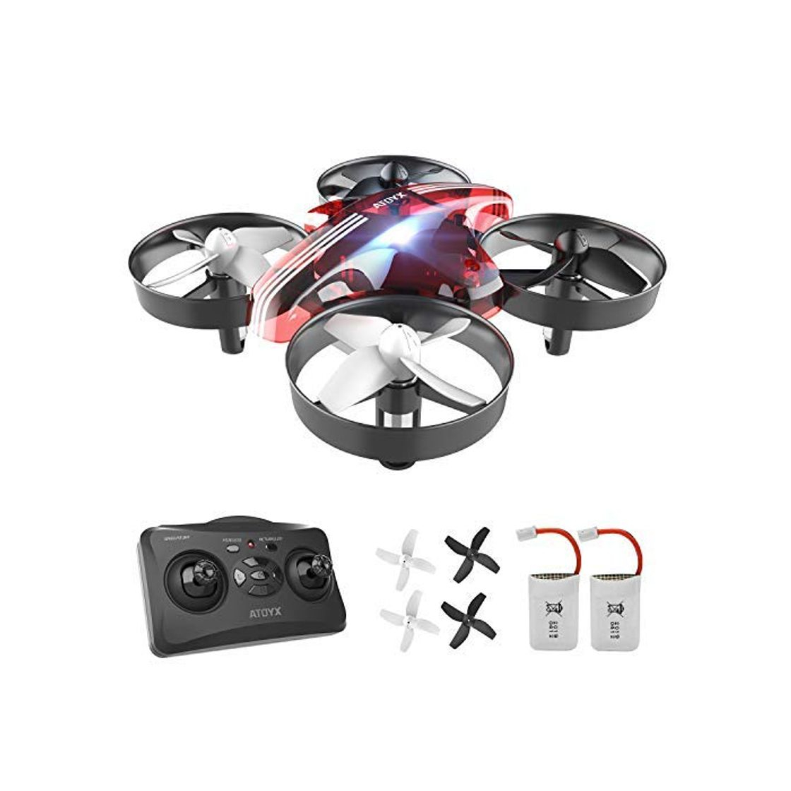 Product ATOYX Mini Drone, RC Drone 2.4G 4 Canales 6-Axis Gyro, Quadcopter con