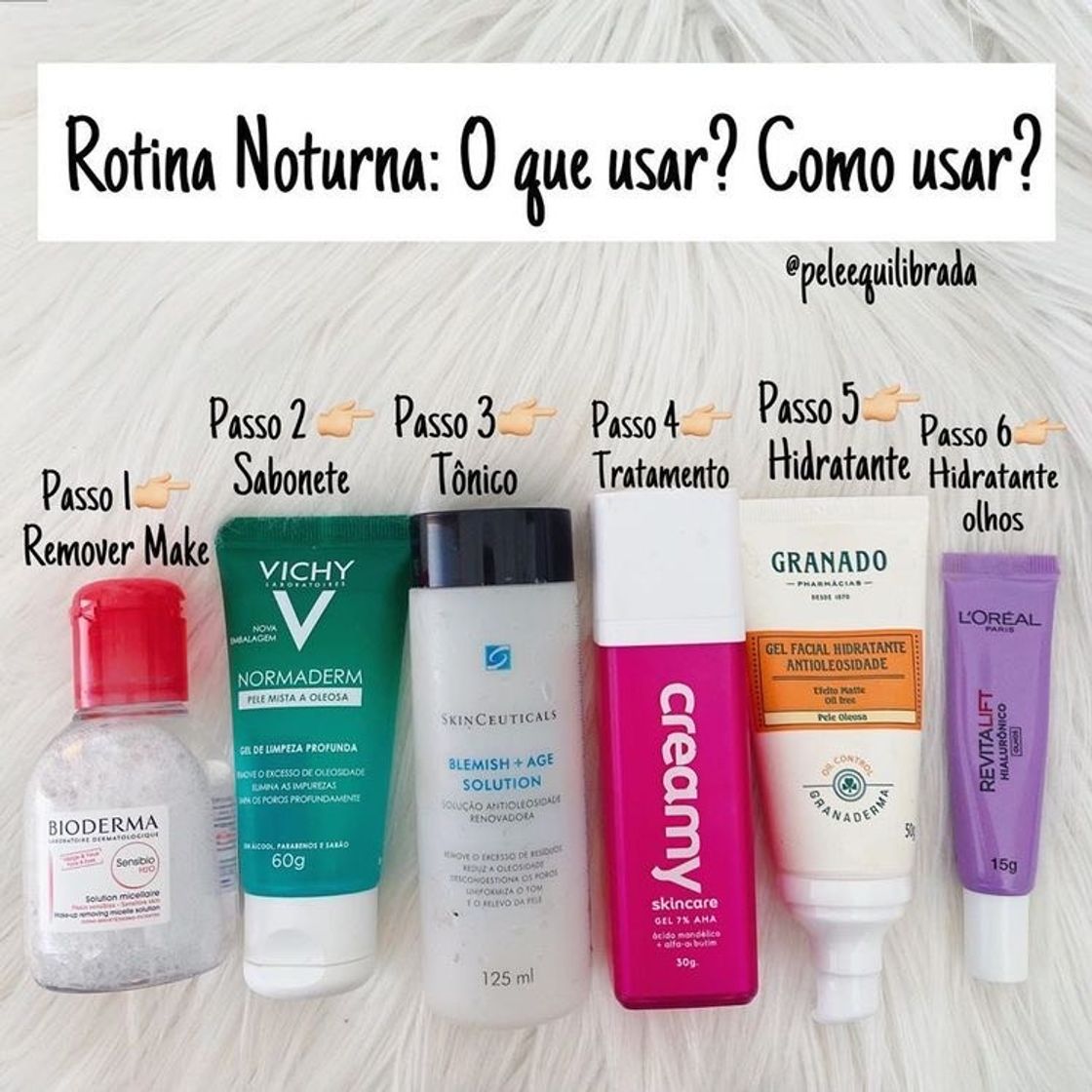 Moda Ordem da rotina 🧖🏻‍♀️