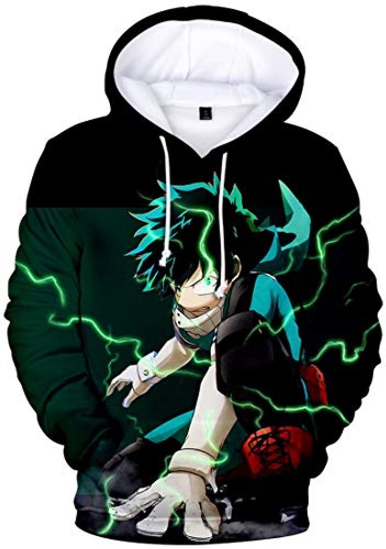 Fashion PANOZON Sudadera Hombre Impresión 3D de Anime Japonés Uniforme con Capucha Manga