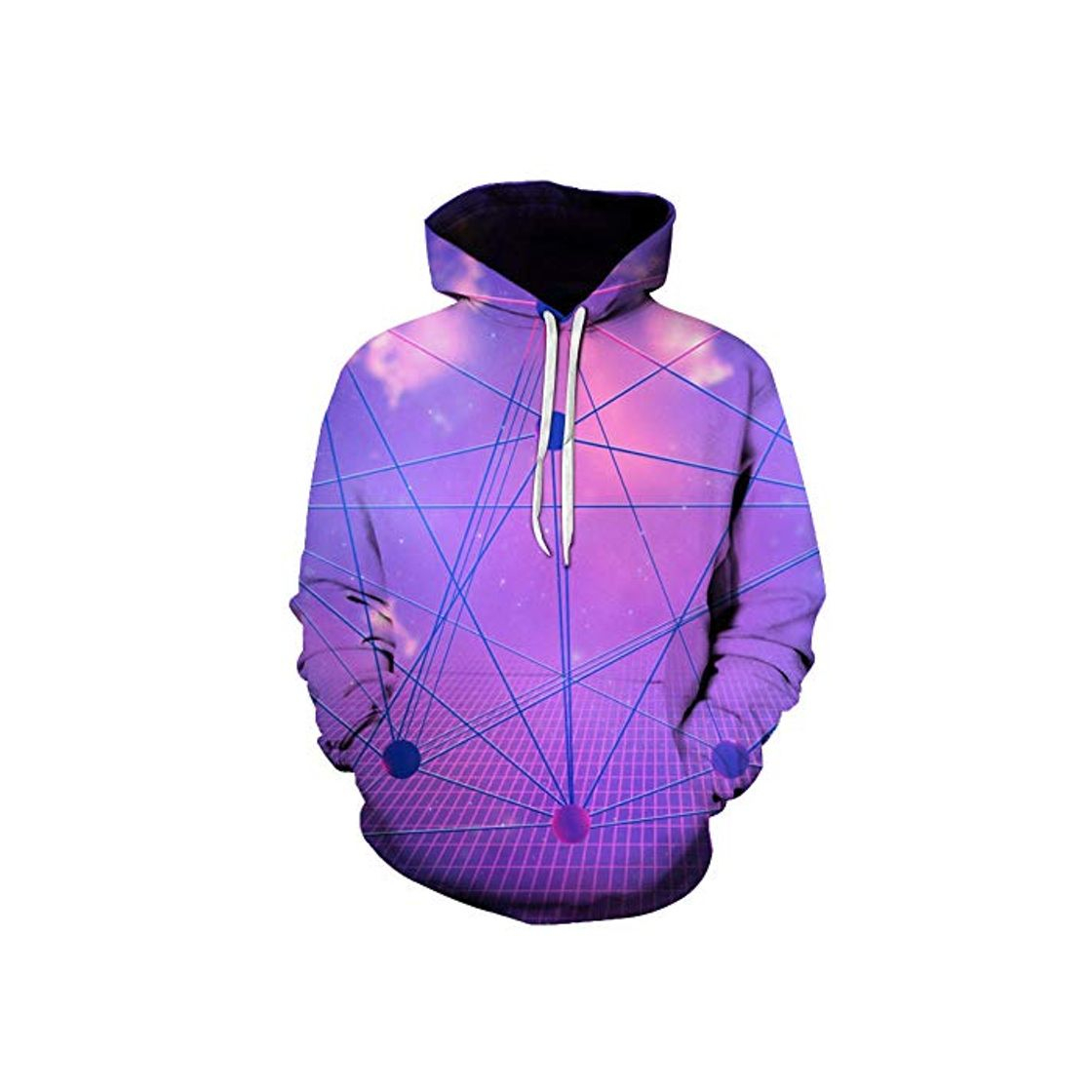 Moda Sudaderas con Capucha con Estampado 3D Hombres Unisex Creativo Casual Sudadera Larga