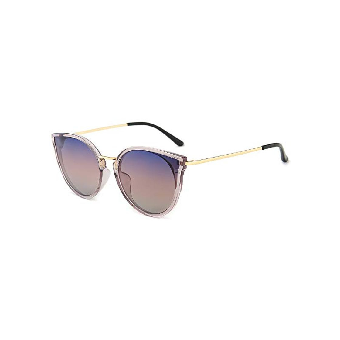 Social SUNGAIT Mujeres Ojo de Gato Polarizadas Vintage de Gran Tamaño UV-Protección Gafas