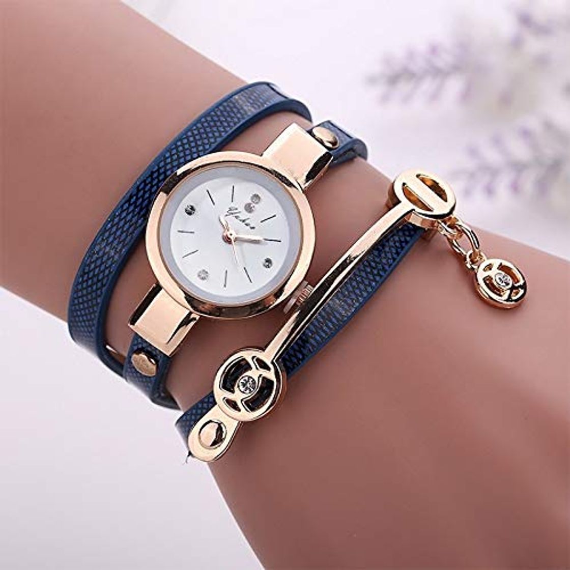 Moda Reloj Reloj De La Correa del Metal del Reloj De Pulsera De