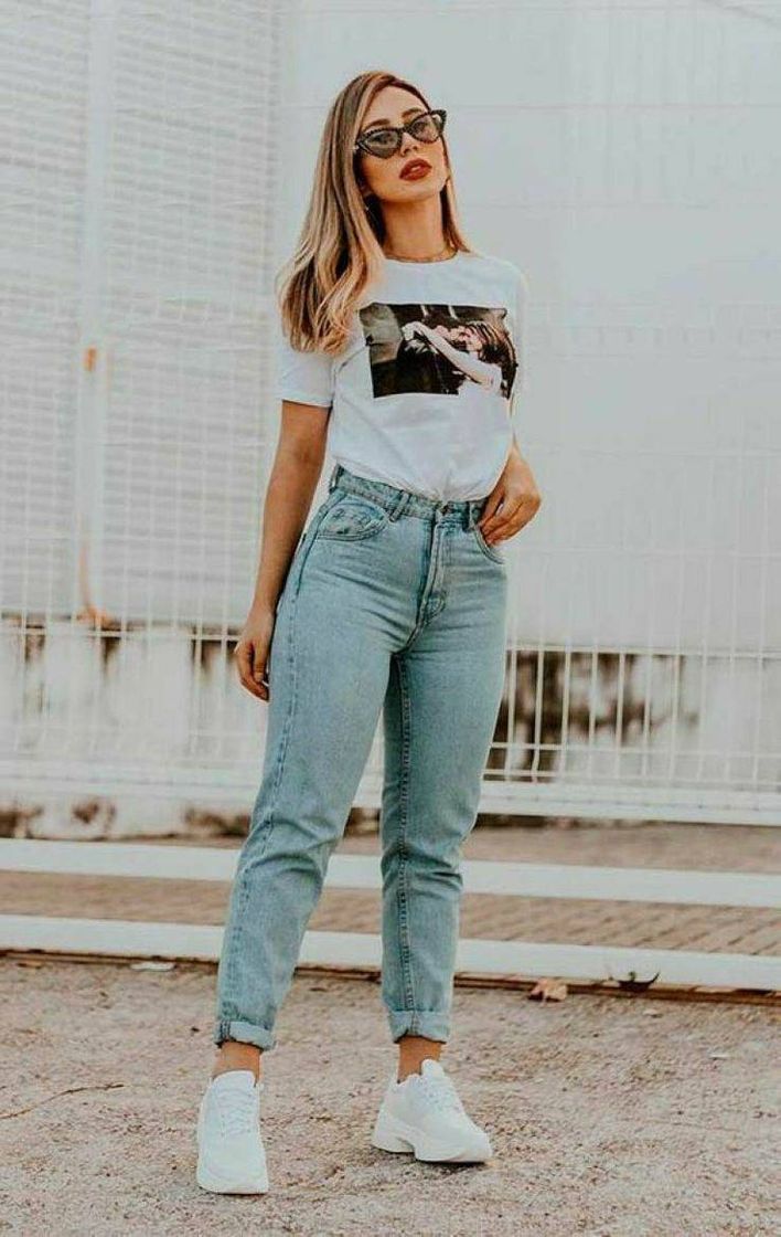 Fashion Jeans + t-shirt