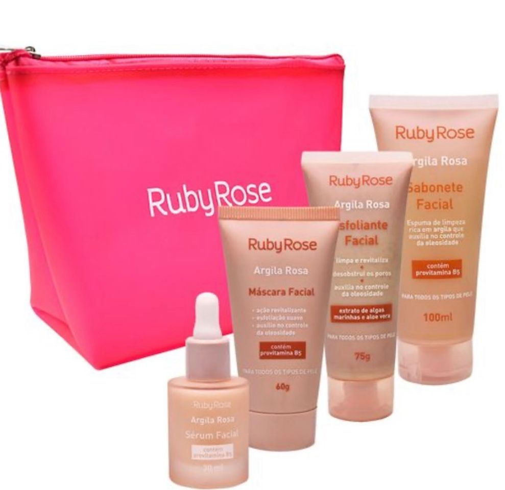 Moda Skin care ruby rose ARGILA ROSA