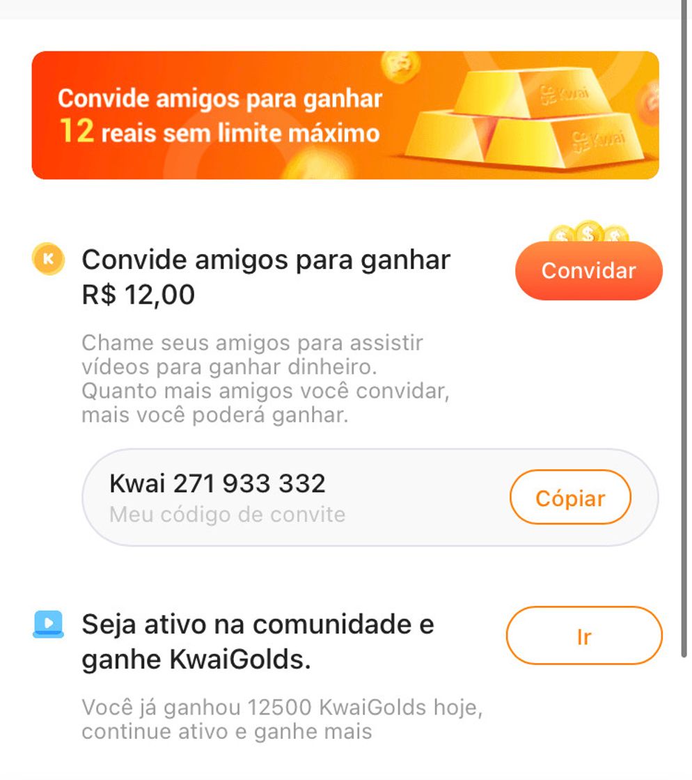 App Use o código e ganha até R$12,00. 