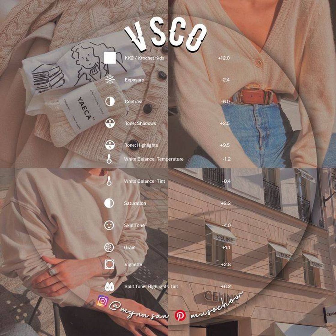 Fashion Preset VSCO