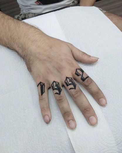 Tatuagem masculina 