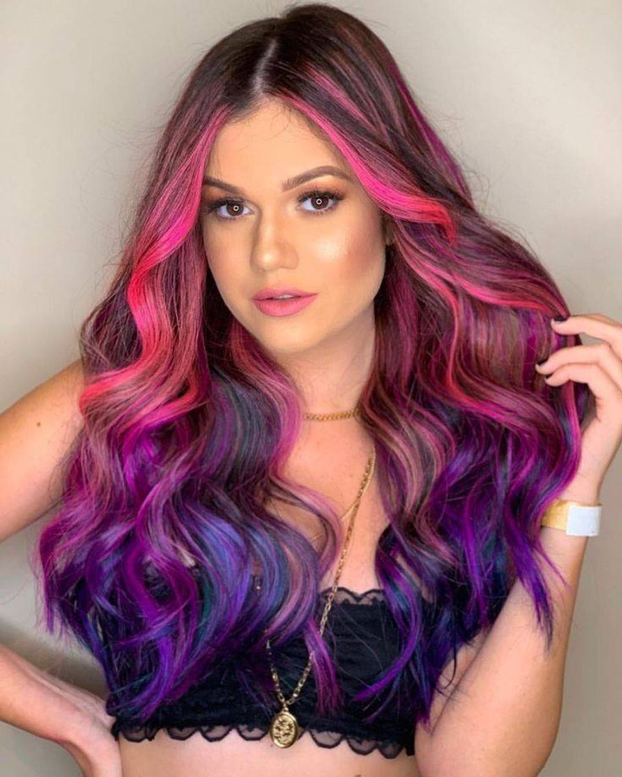 Mechas coloridas 
