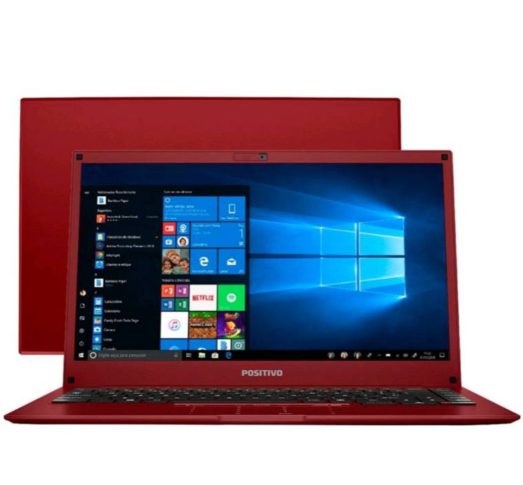 Moda Notebook Positivo Motion Red Q232B Intel Quad Core - 2GB eMMC ...