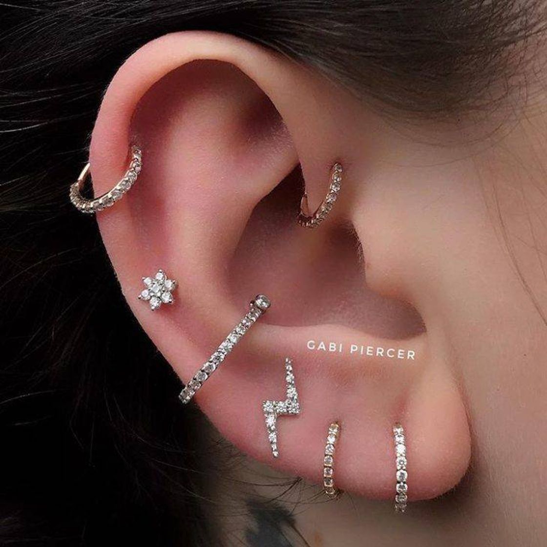 Fashion Inspirações de piercing