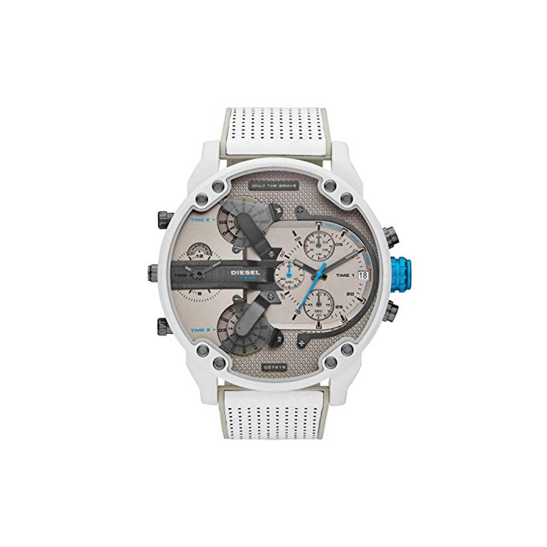 Moda Diesel Reloj Analógico para Hombre de Cuarzo con Correa en Cuero DZ7419