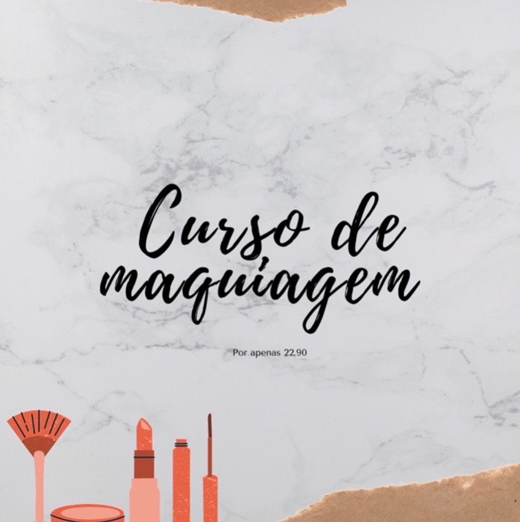 Moda Curso de maquiagem 