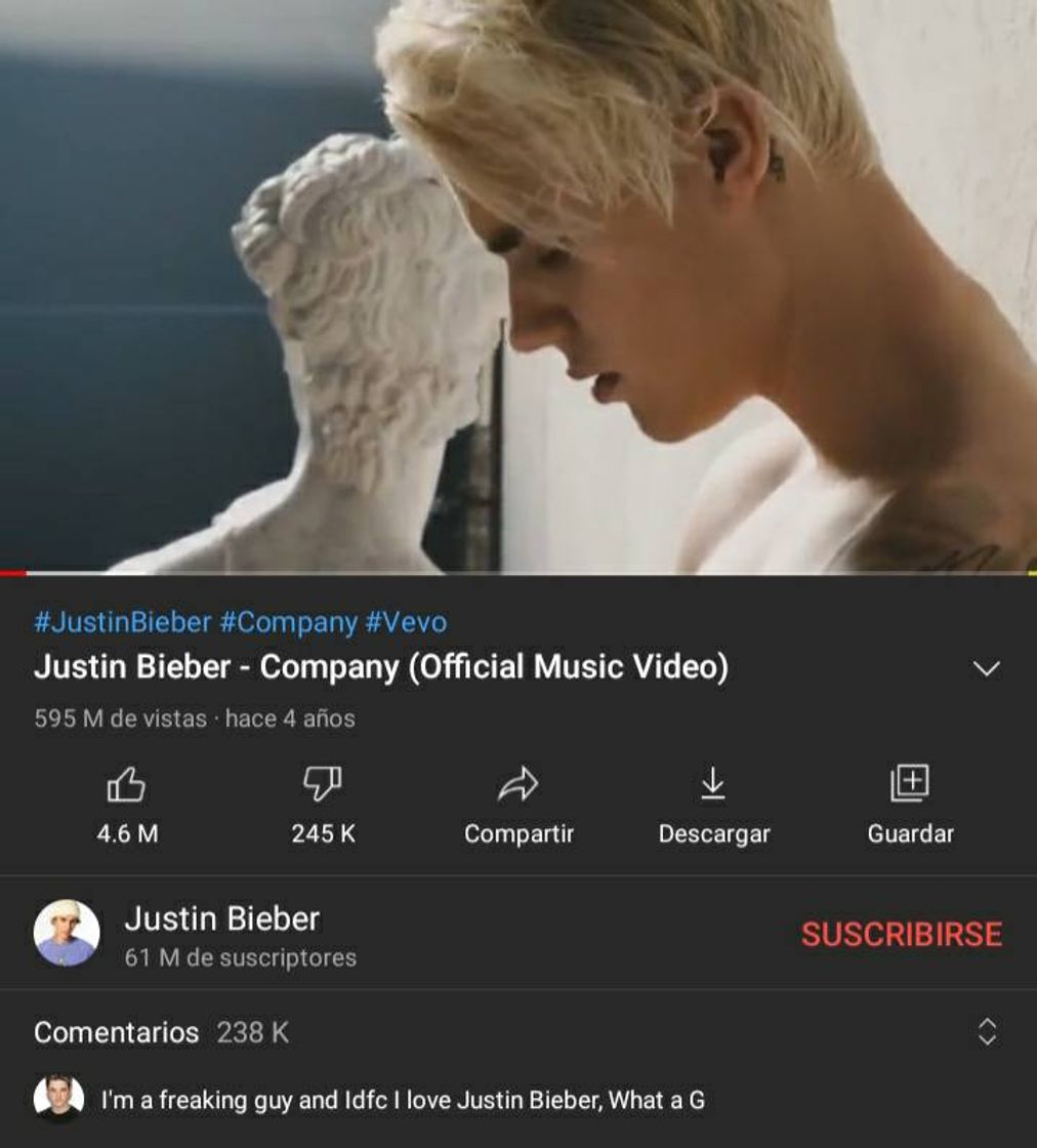 Justin Bieber - Company (Official Music Video) - YouTube