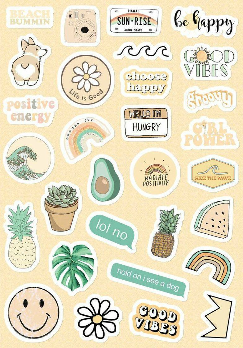Social stickers