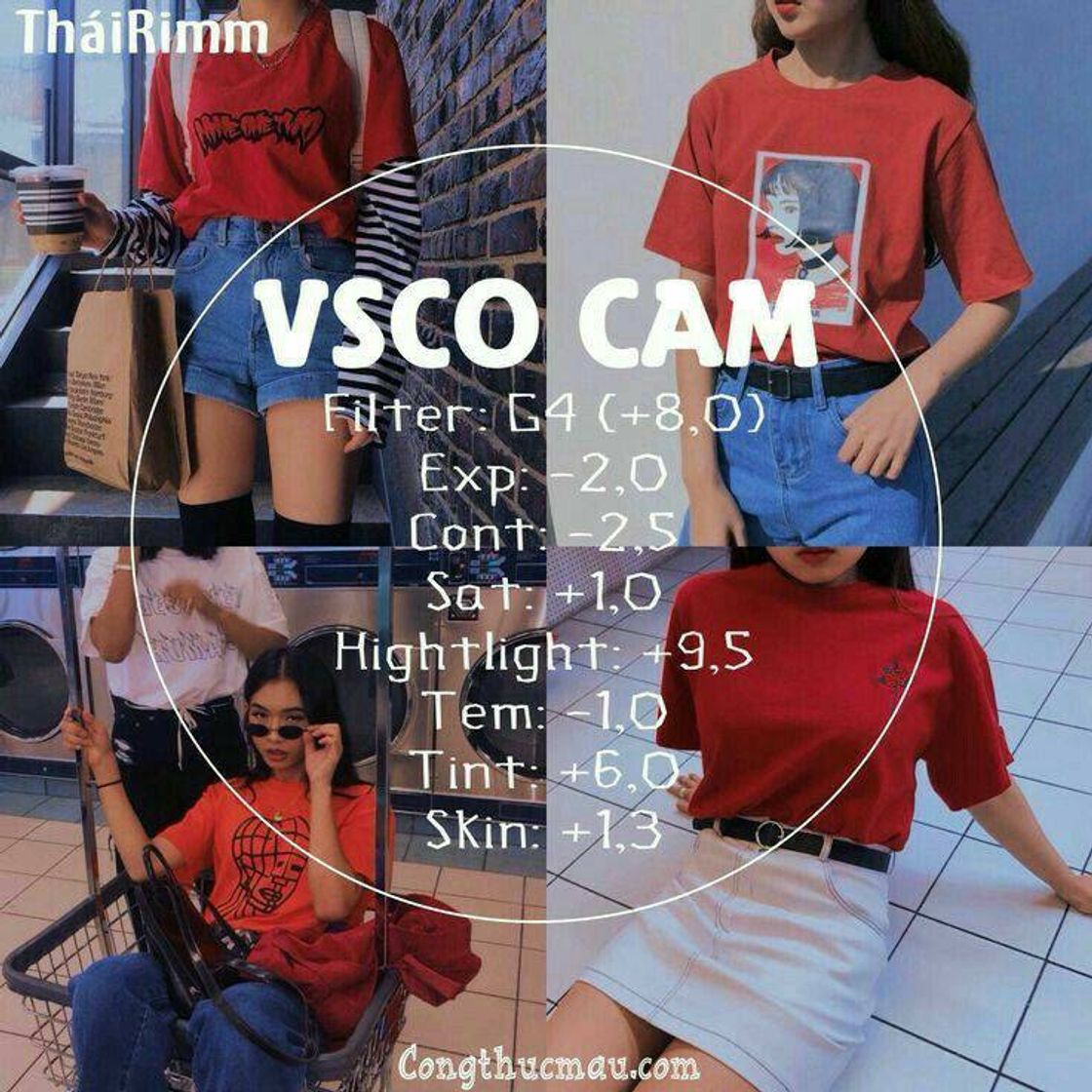 Social Vsco red