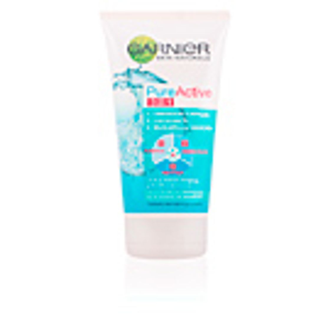Garnier - PURE ACTIVE 3 em 1 gel limpeza