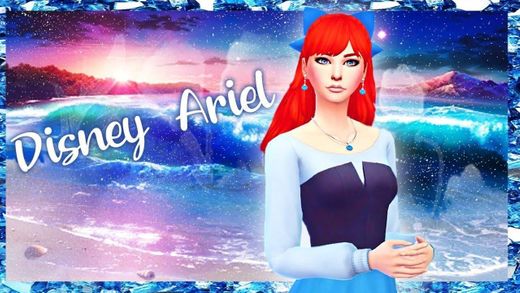 Disney Ariel - Sims 4 🧜‍♀️👸