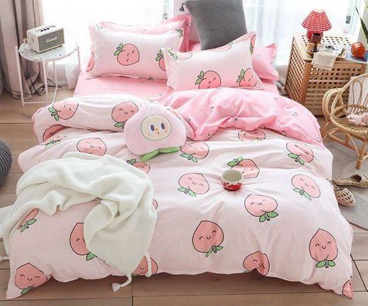 Peach Bedding Set 🍑 