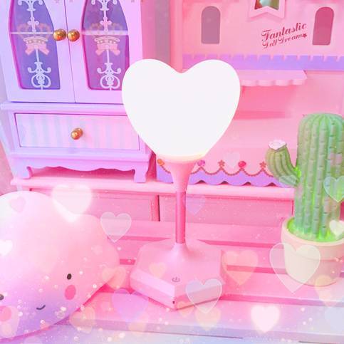 Product 💖 Pinky Heart Lamp 💖