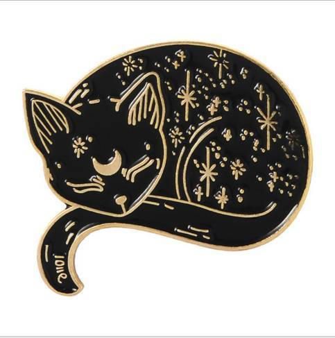 Moon Warrior Cat Brooch 🐈 $7.90