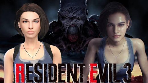 Resident Evil 3 - Jill Valentine Sims4