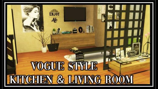 Vogue Style - Living Room & Kitchen 👠